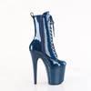 Pleaser - FLAMINGO1040GP Bottes de plateforme, Pole dance chaussures - Bleu Product image